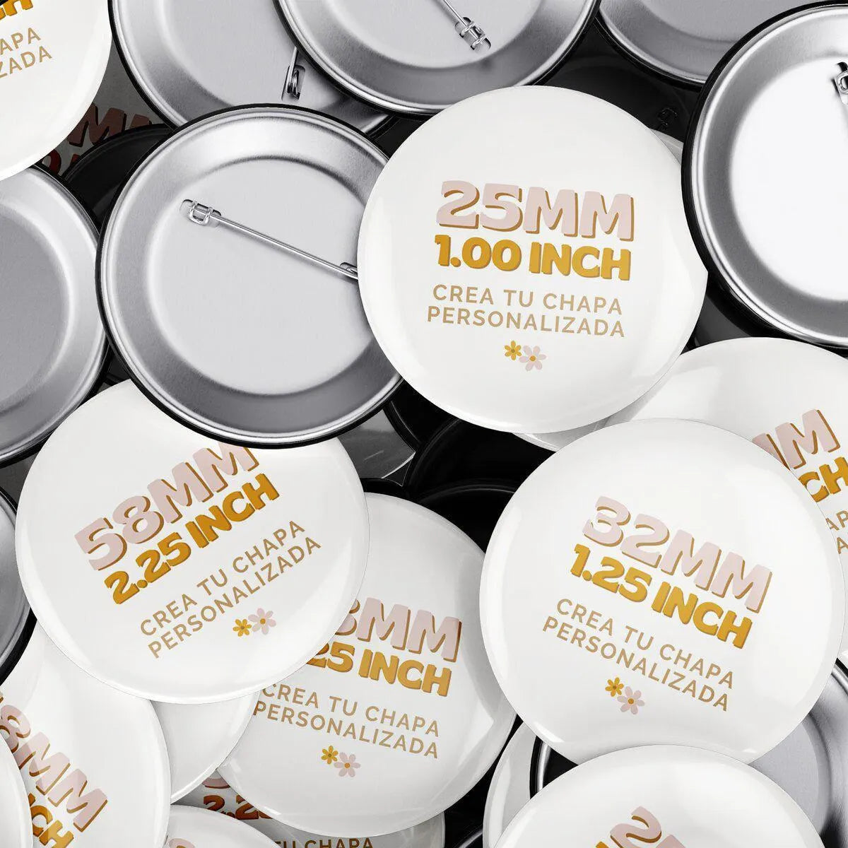 Chapas 58mm