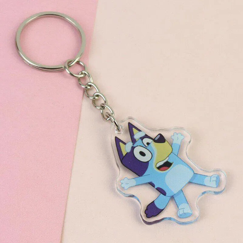 Llaveros Bluey (Diseño aleatorio)