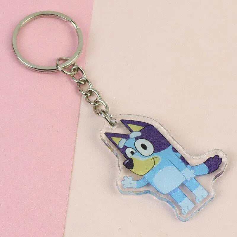 Llaveros Bluey (Diseño aleatorio)