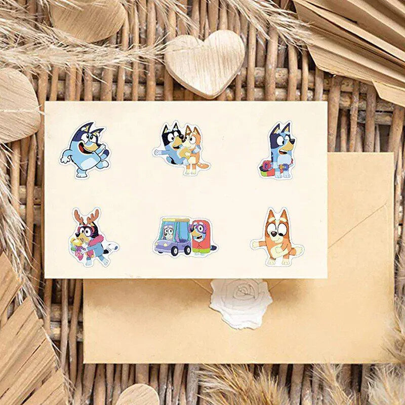 Pegatinas Bluey (Set de 10 - Aleatorias)