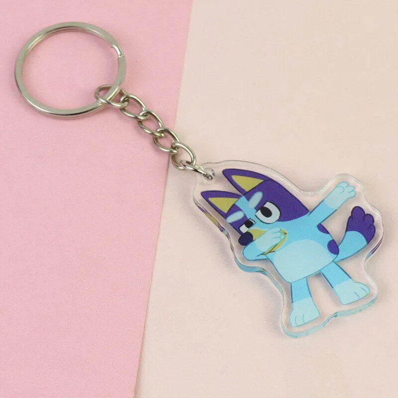Llaveros Bluey (Diseño aleatorio)