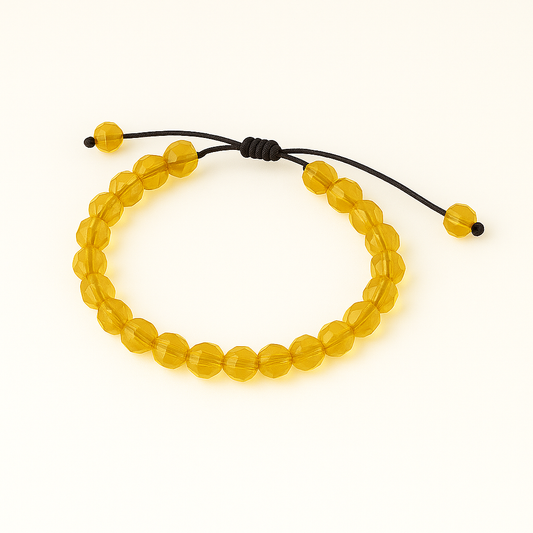 Pulsera ¨Clara¨ (Amarillo)