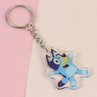 Llaveros Bluey (Diseño aleatorio)