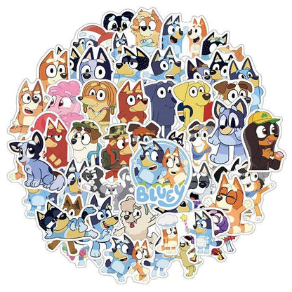 Pegatinas Bluey (Set de 10 - Aleatorias)