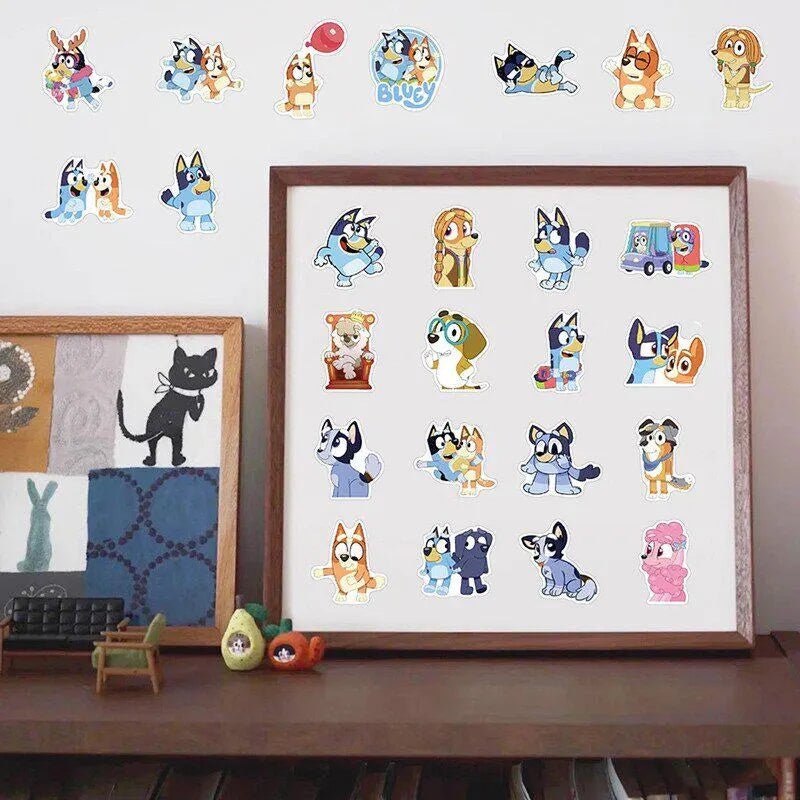 Pegatinas Bluey (Set de 10 - Aleatorias)