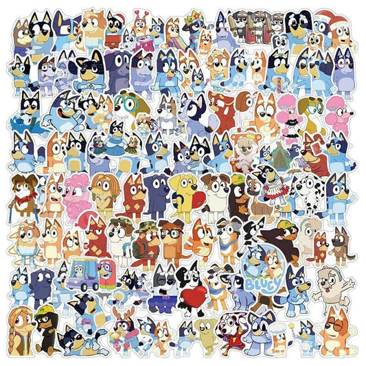 Pegatinas Bluey (Set de 10 - Aleatorias)